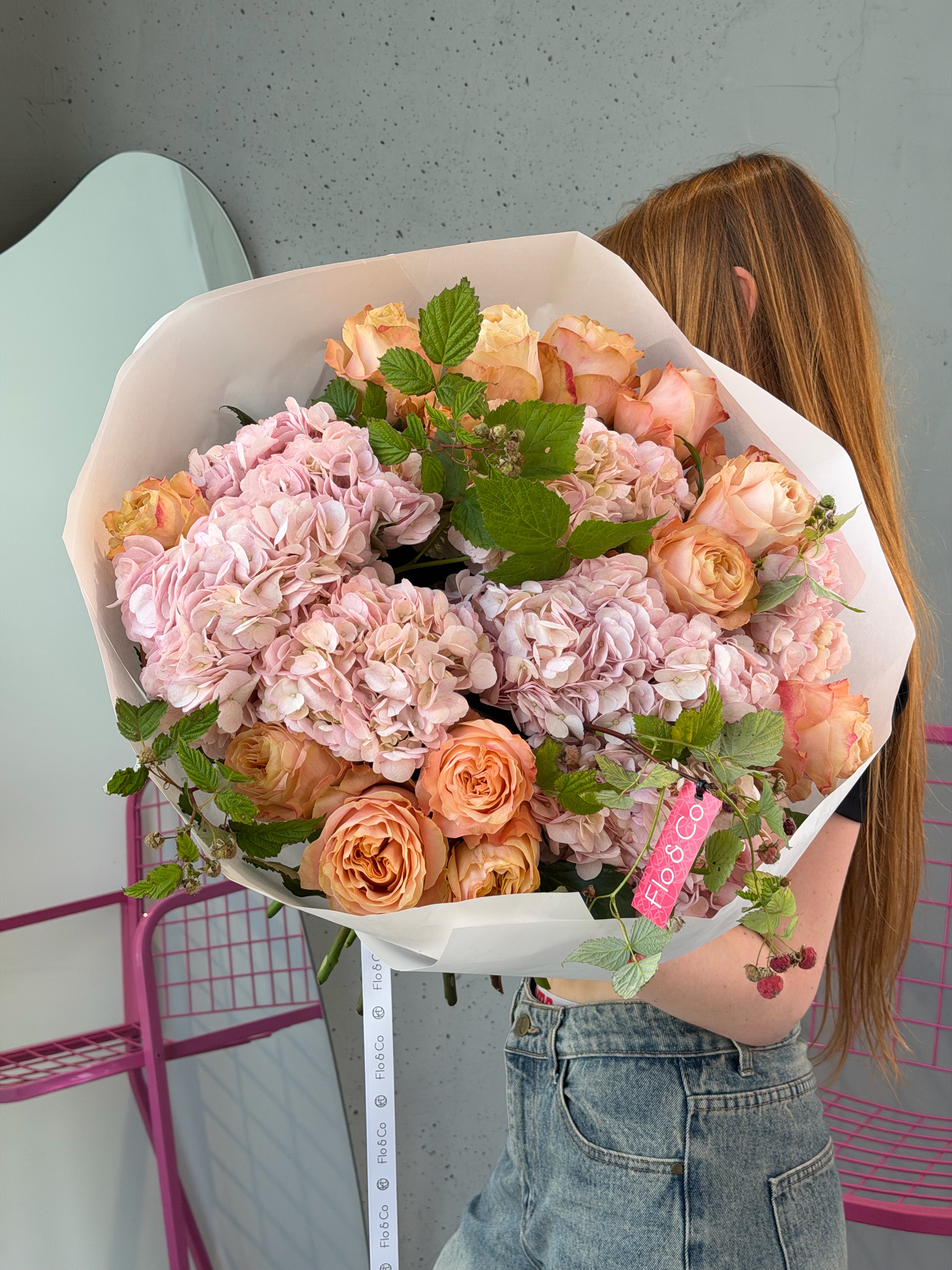Круглые букеты